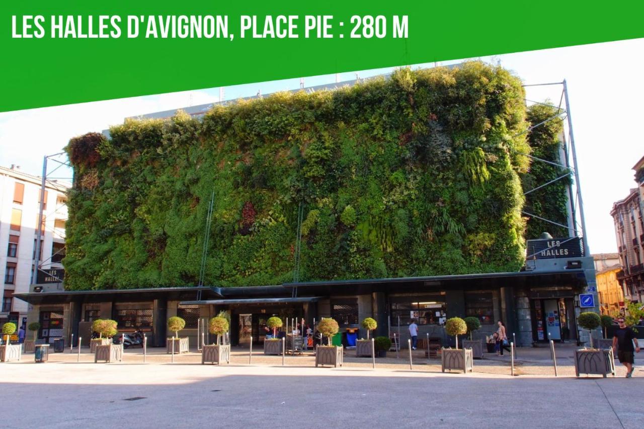 Apartamento Le Cocon Des Halles 3 - Intra Muros - Ac Clim - Wifi Aviñón Exterior foto